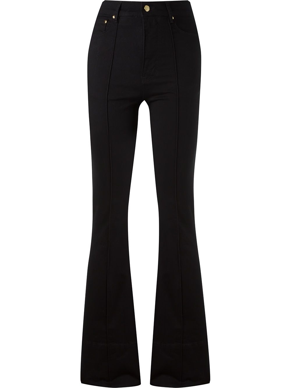 Amapô high waist flared jeans - Black von Amapô