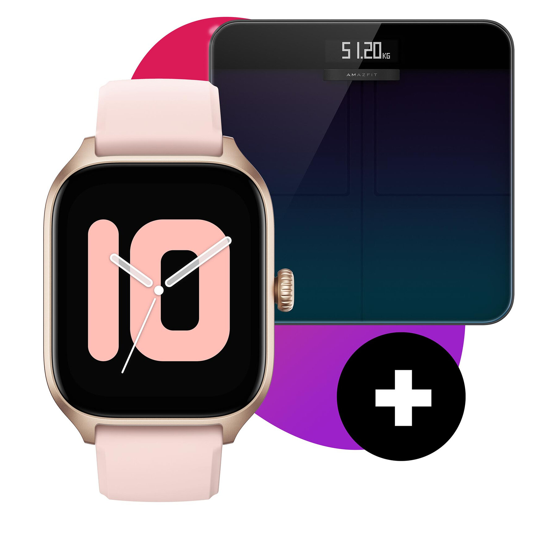 Set Smartwatch und Smart Scale Amazfit Gts 4 A2168 Rosa Set Smartwatch und Smart Scale Amazfit Gts 4 A2168 Rosa von Amazfit