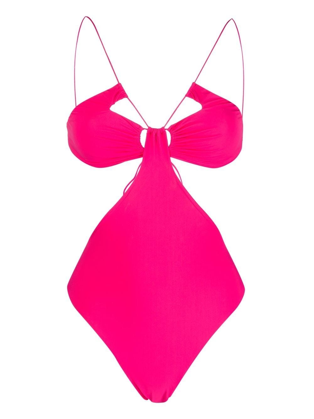 Amazuìn cut-out detailing strappy one-piece - Pink von Amazuìn