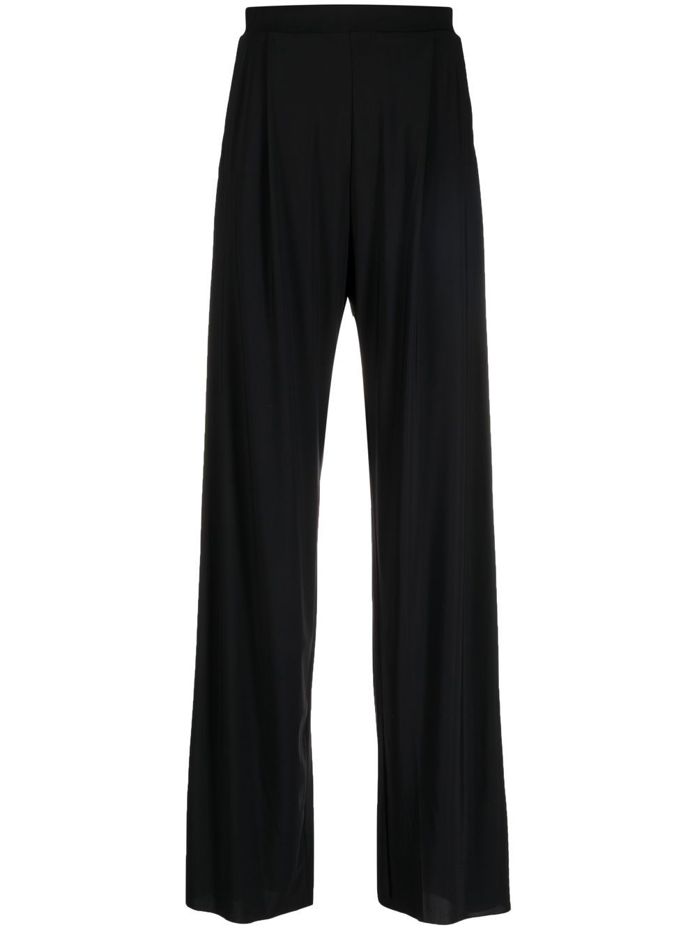 Amazuìn wide-leg high-waisted trousers - Black von Amazuìn