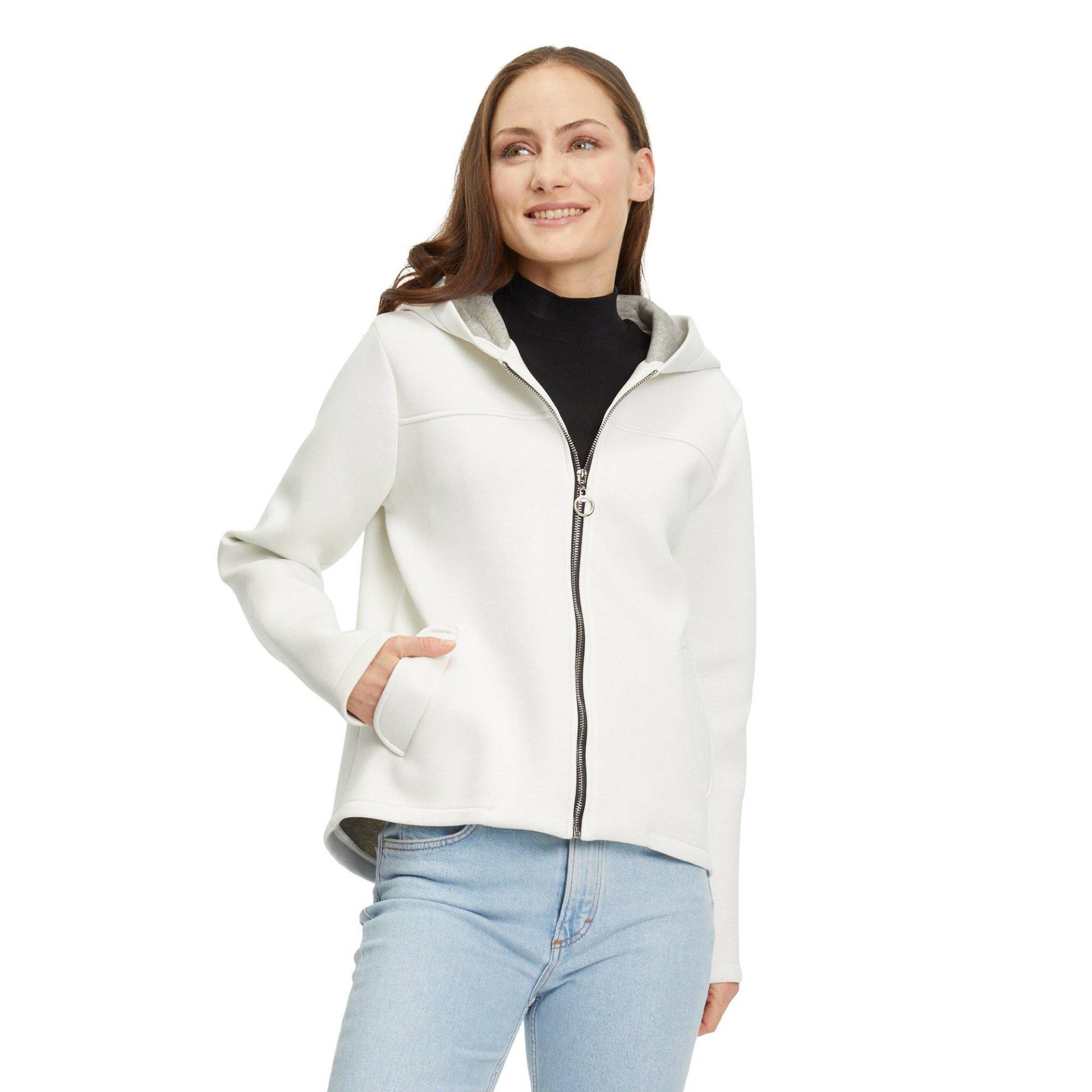 Jacke Damen Ecru 42 von Amber & June