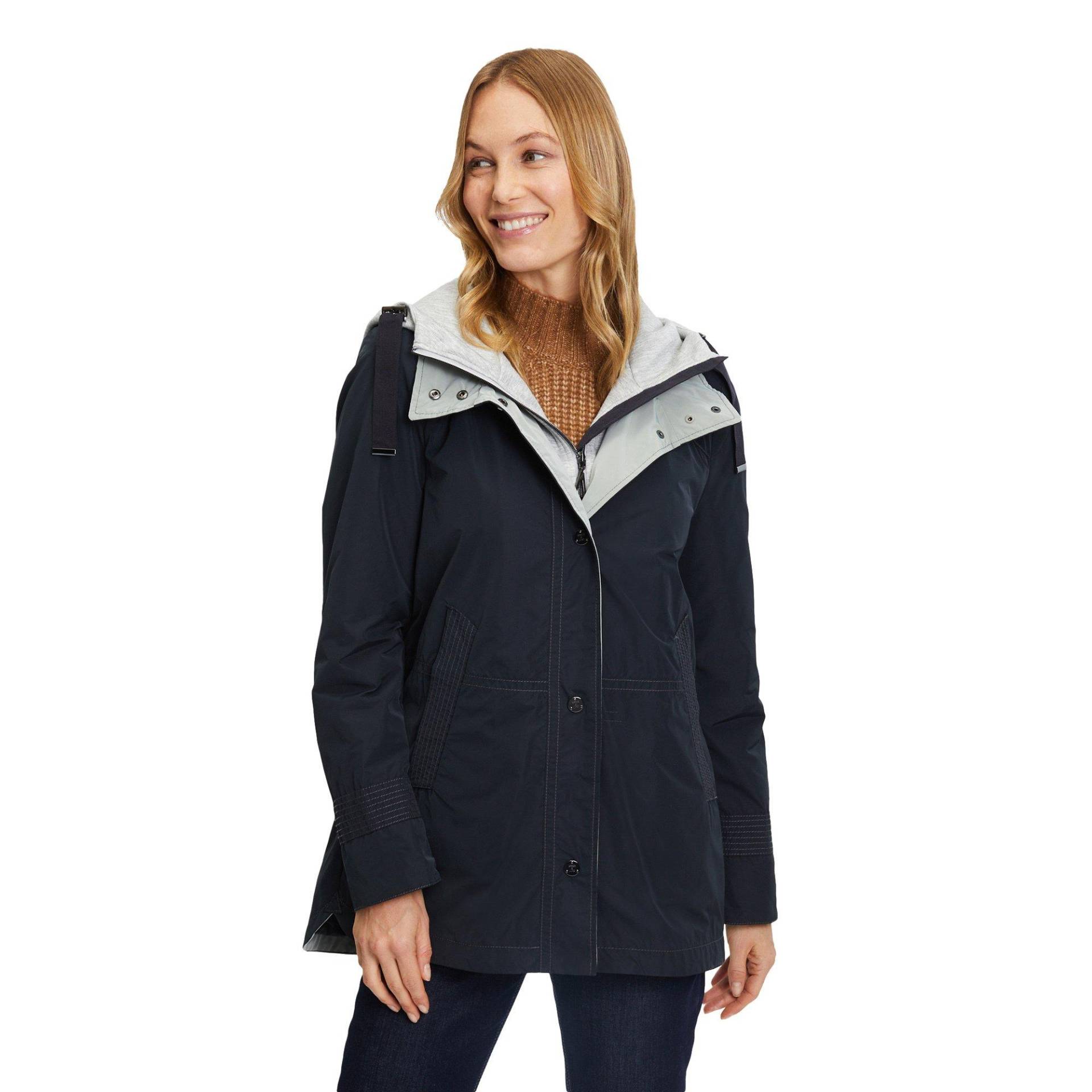 Jacke Mit Kapuze Damen Marine 36 von Amber & June