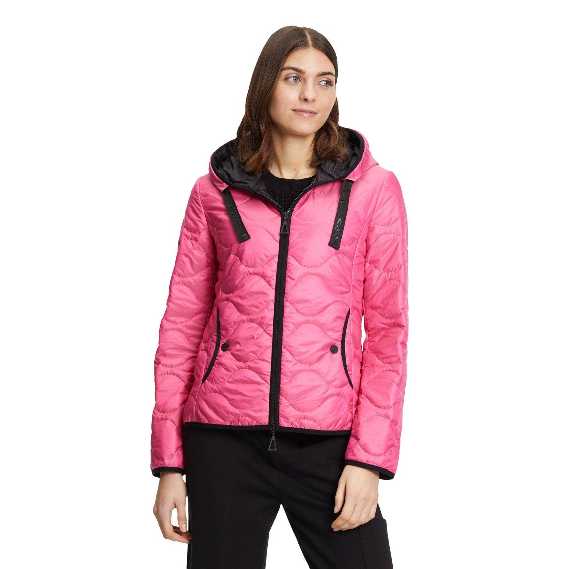 Steppjacke Mit Kapuze Damen Pink 36 von Amber & June