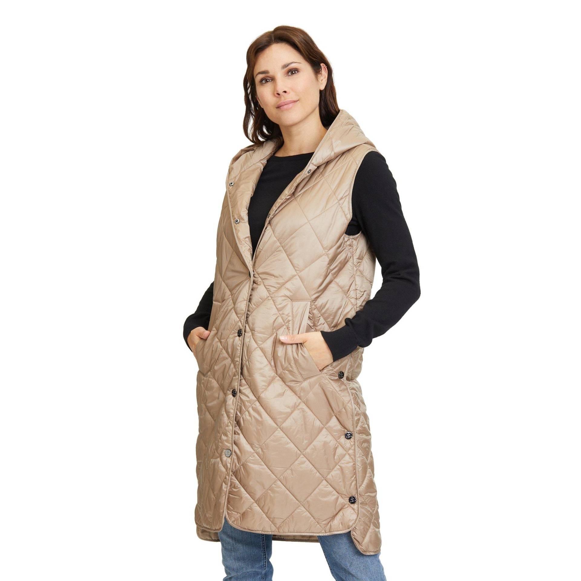 Gilet Damen Beige 38 von Amber & June