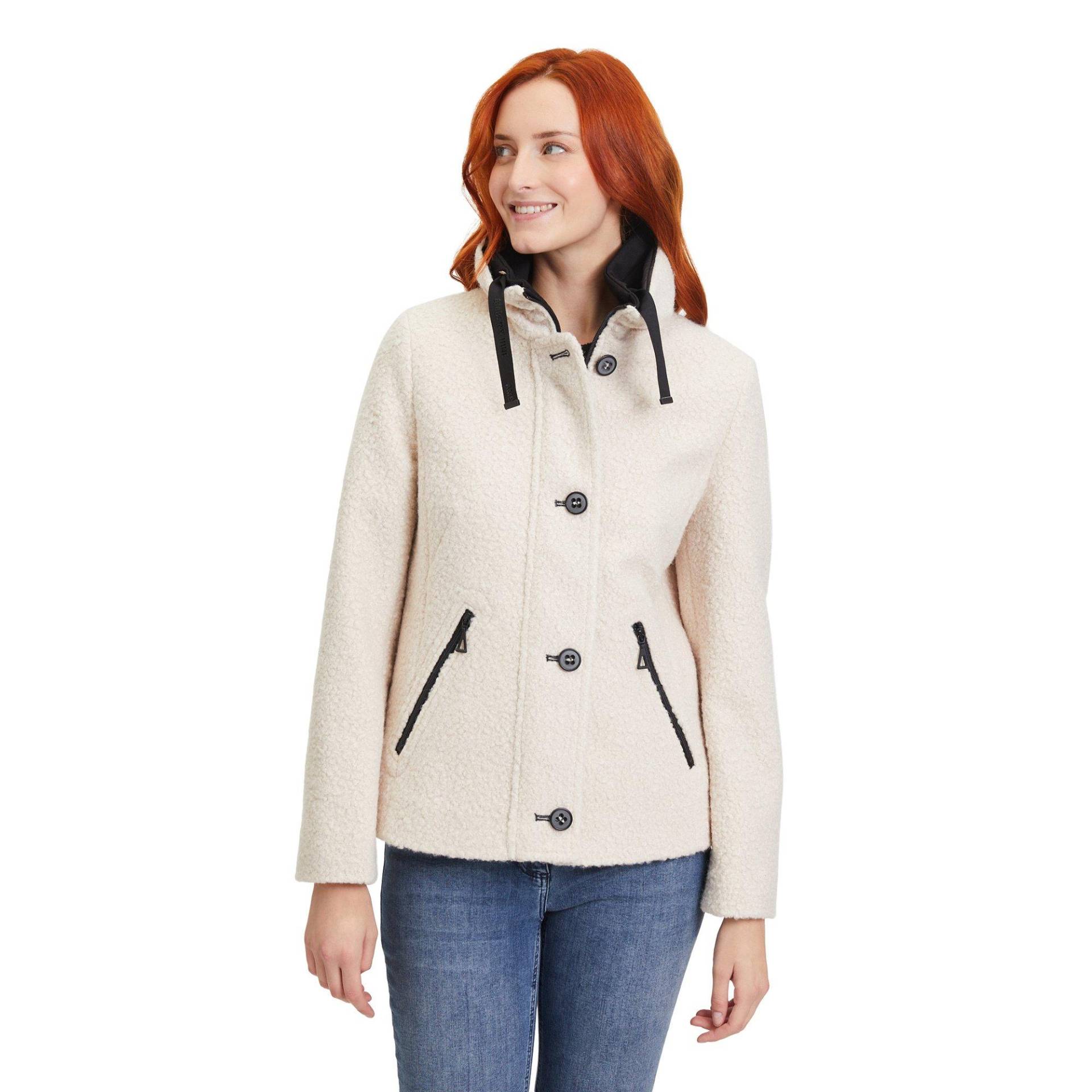 Jacke Damen Ecru 36 von Amber & June