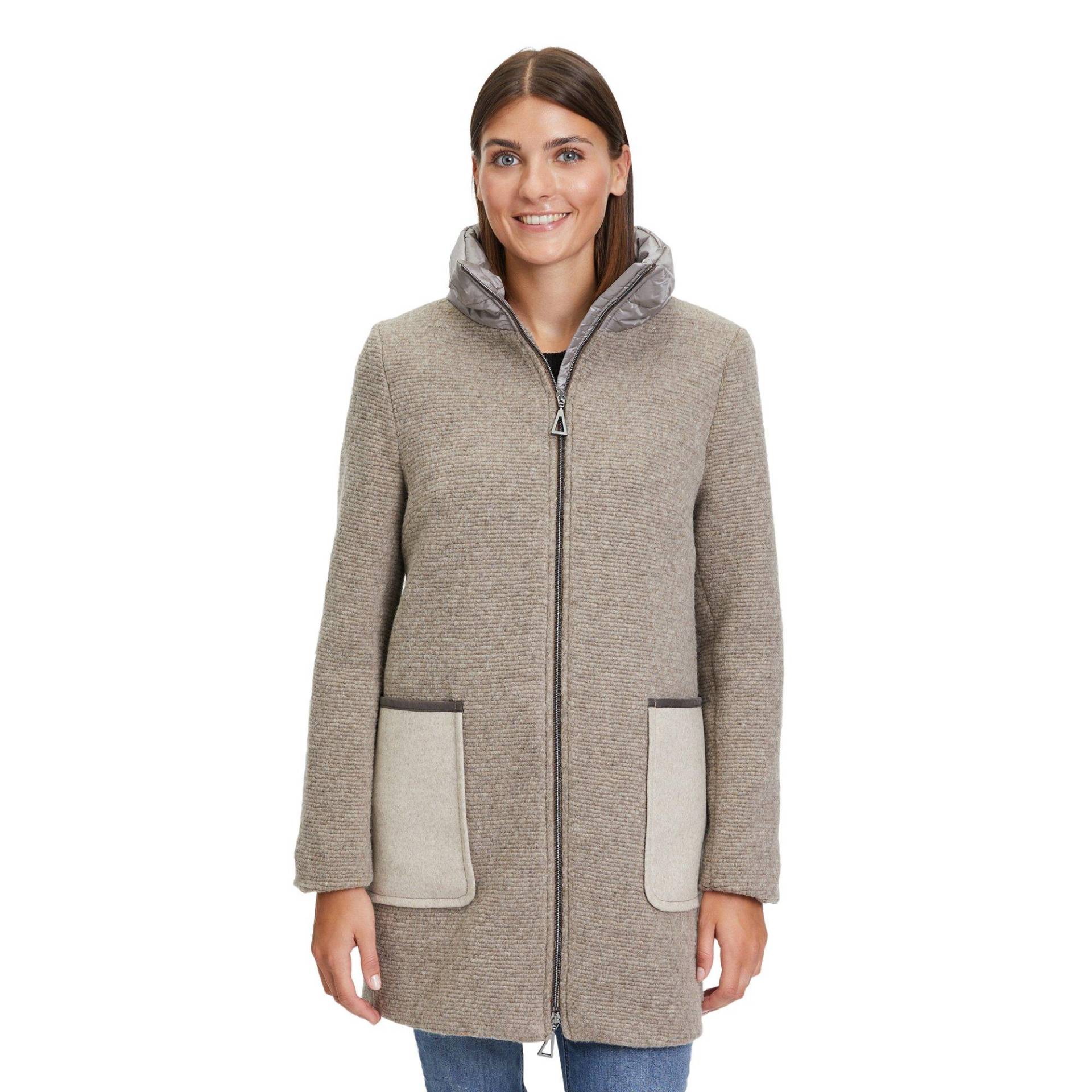 Mantel Damen Taupe 36 von Amber & June