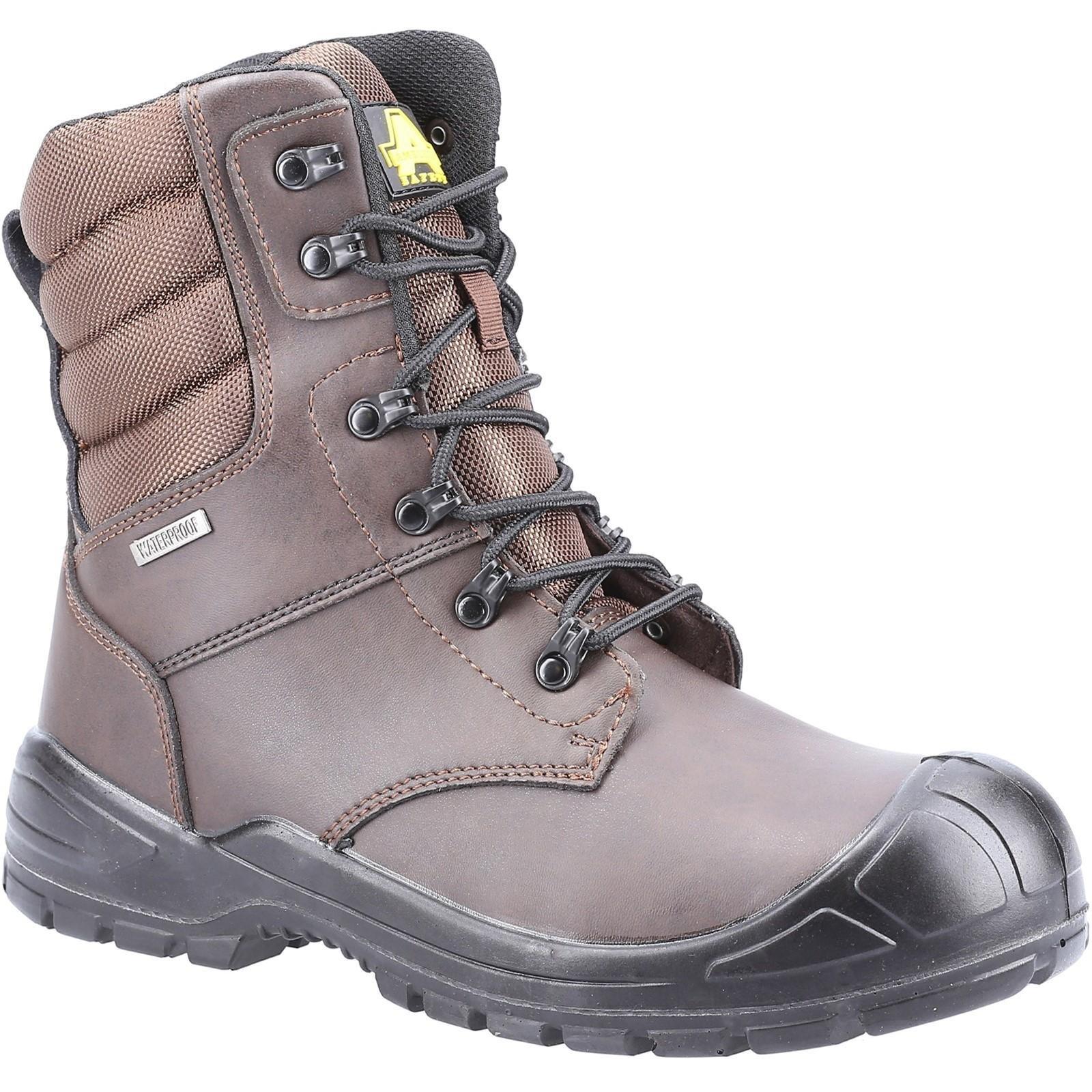 Sicherheitsschuhe 240, Leder Damen Braun 48 von Amblers