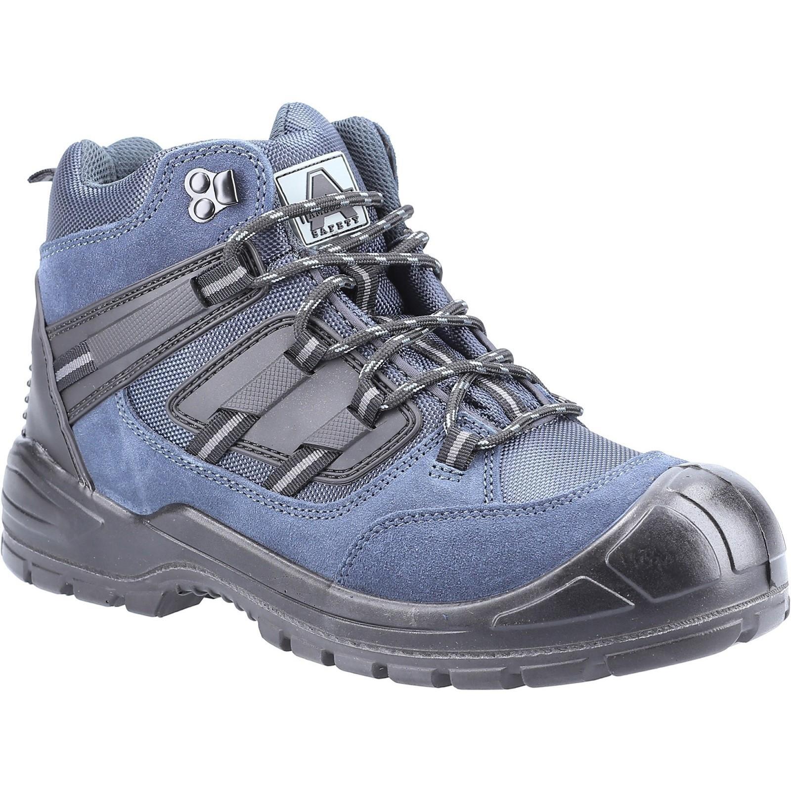 Sicherheitsschuhe 257, Wildleder Damen Marine 40 von Amblers