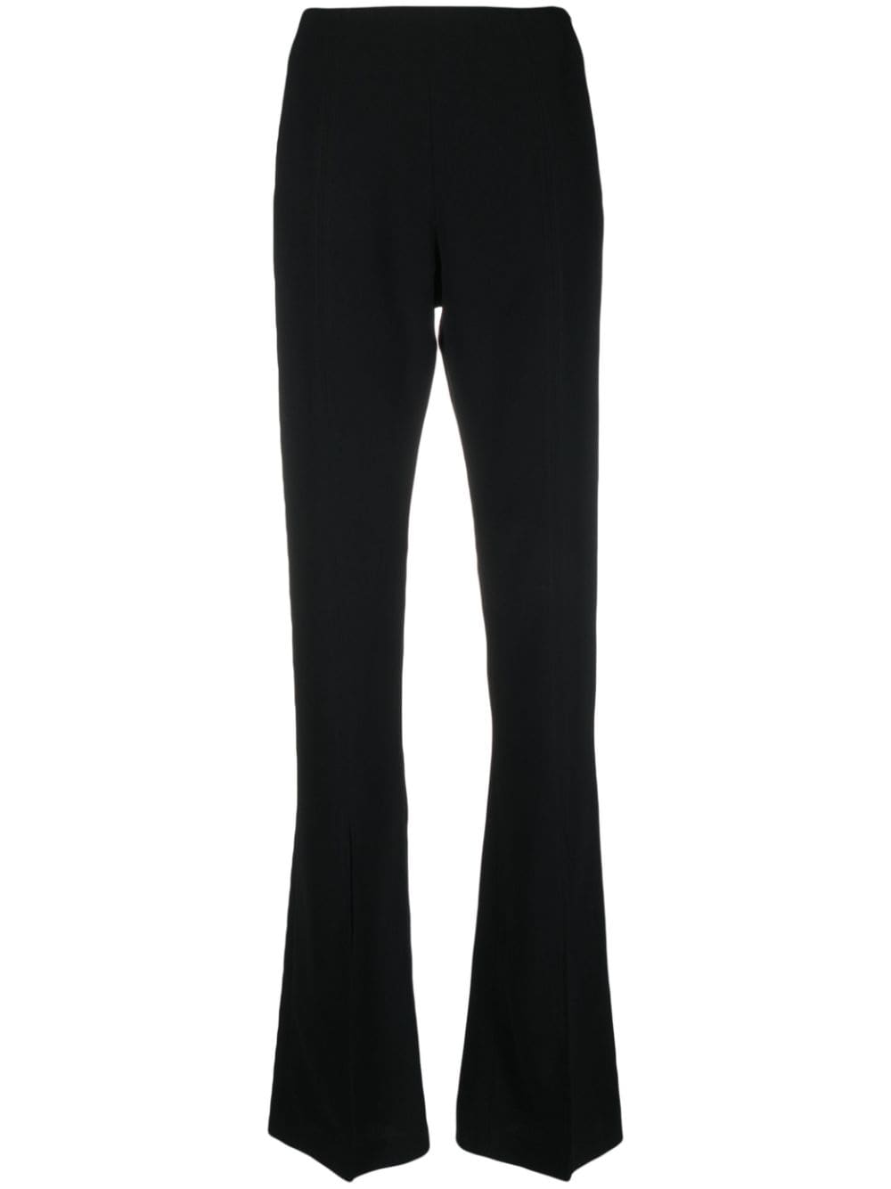 Amen high-waisted flared trousers - Black von Amen