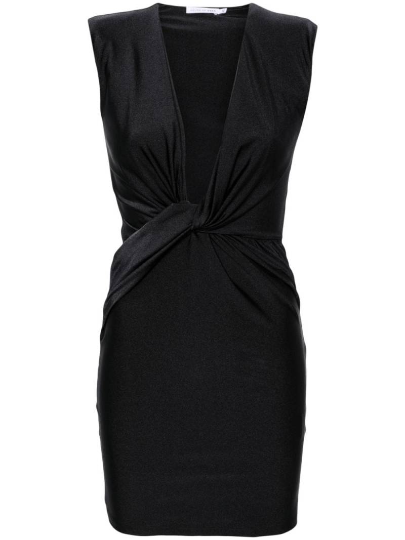 Amen twist-detail minidress - Black von Amen