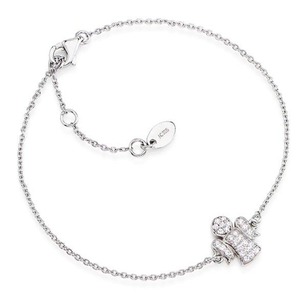 Armband Damen Silber 16+2CM von Amen