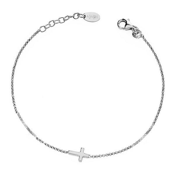 Armband Damen Silber 17.5+2CM von Amen