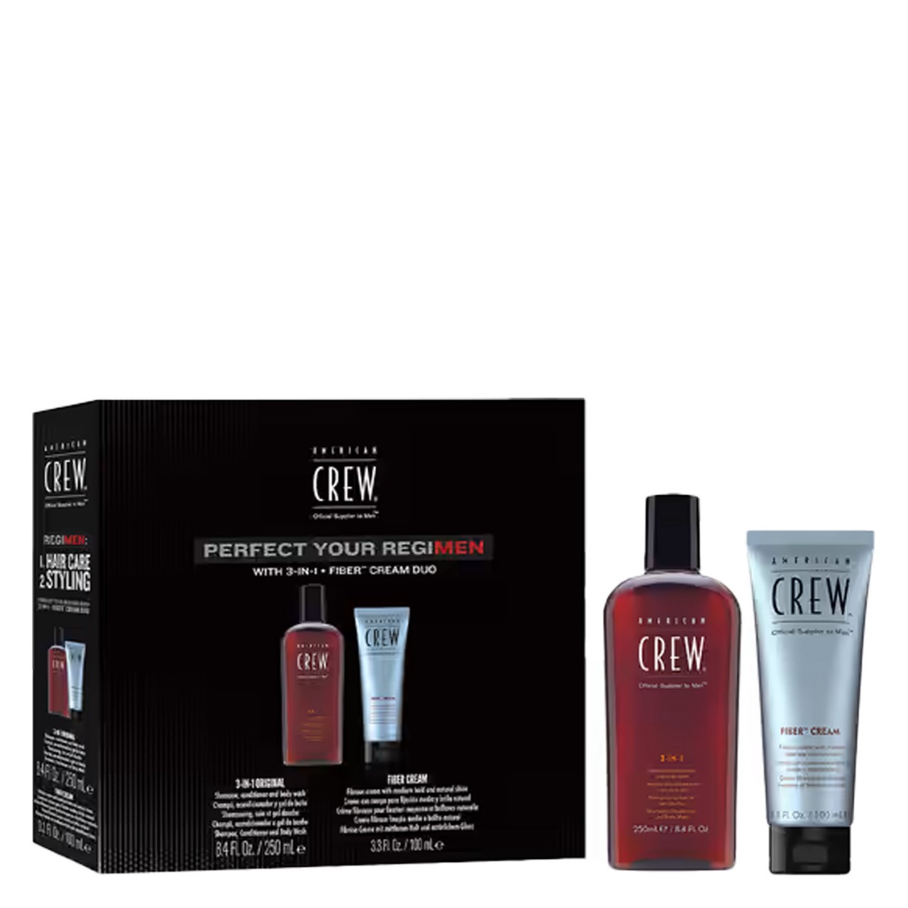 American Crew Specials - Regimen 3in1 & Fiber Cream Duo von American Crew