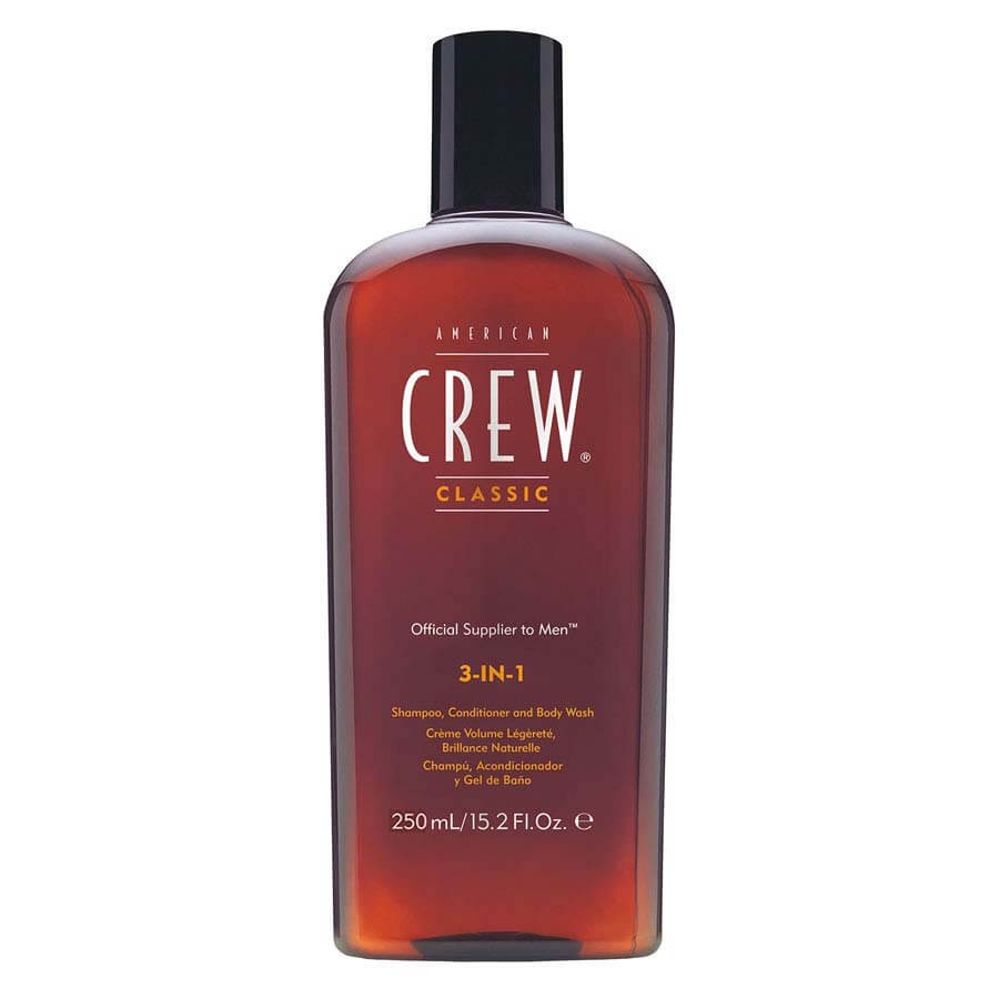 Crew Hair & Body Care - American Crew Classic 3-in-1 Shampoo, Conditioner & Body Wash von American Crew