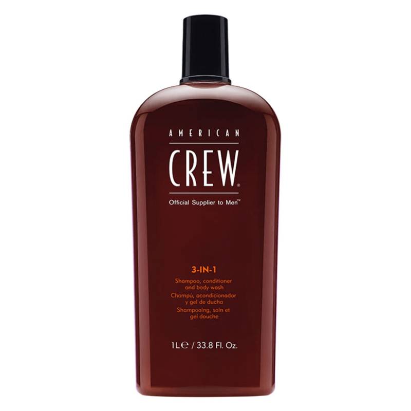 Crew Hair & Body Care - American Crew Classic 3-in-1 Shampoo, Conditioner & Body Wash von American Crew