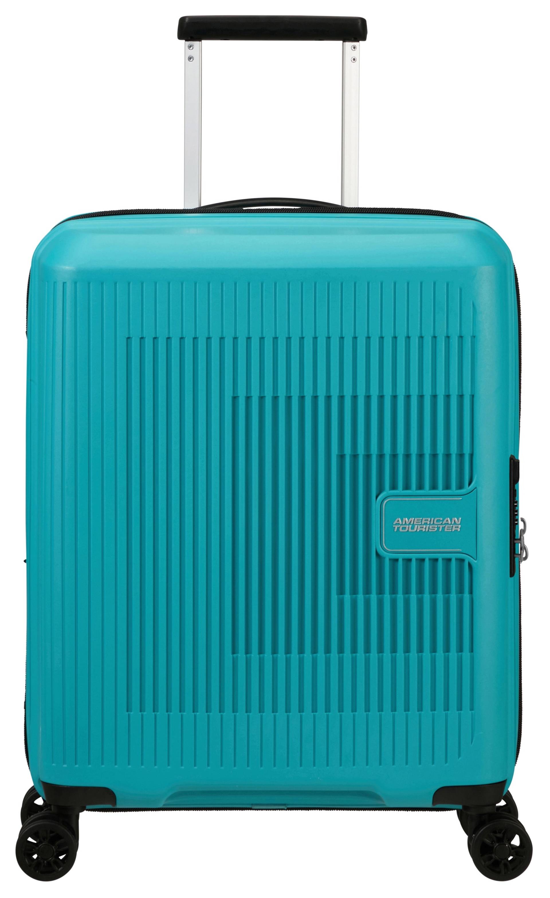 American Tourister® Hartschalen-Trolley »AEROSTEP, 55 cm, mit Volumenerweiterung«, 4 Rollen, Handgepäck-Koffer, Reisekoffer, Hartschalenkoffer TSA-Zahlenschloss von American Tourister®