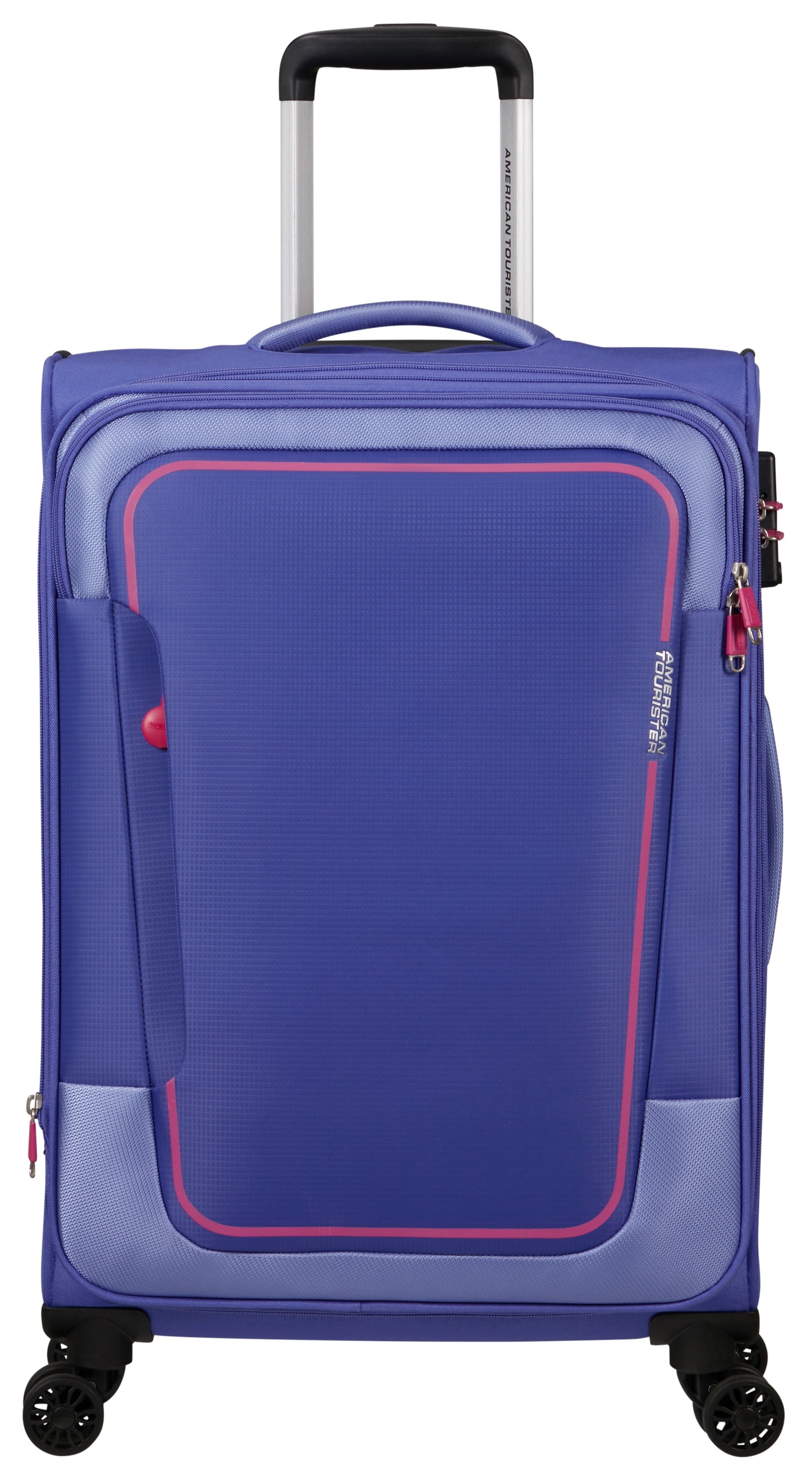 American Tourister® Weichgepäck-Trolley »PULSONIC Spinner 67«, 4 Rollen, Reisekoffer Weichschalenkoffer TSA-Schloss von American Tourister®