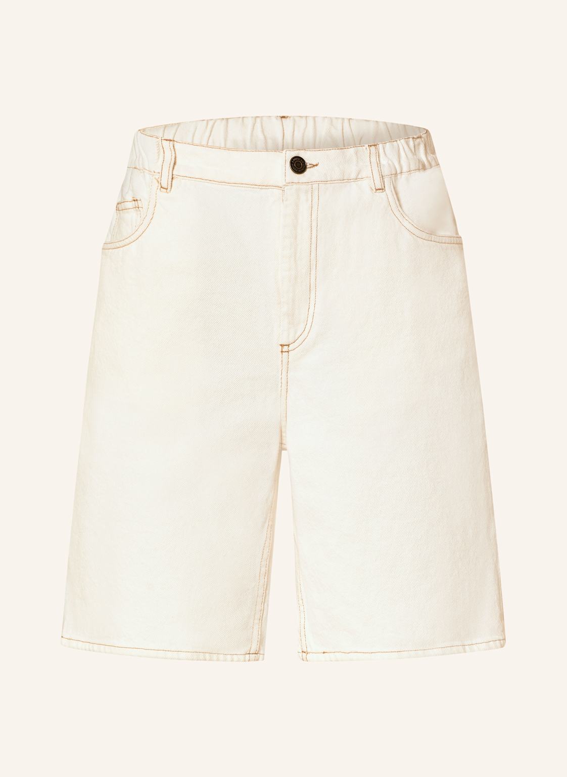 American Vintage Jeansshorts Jozastreet weiss von American vintage
