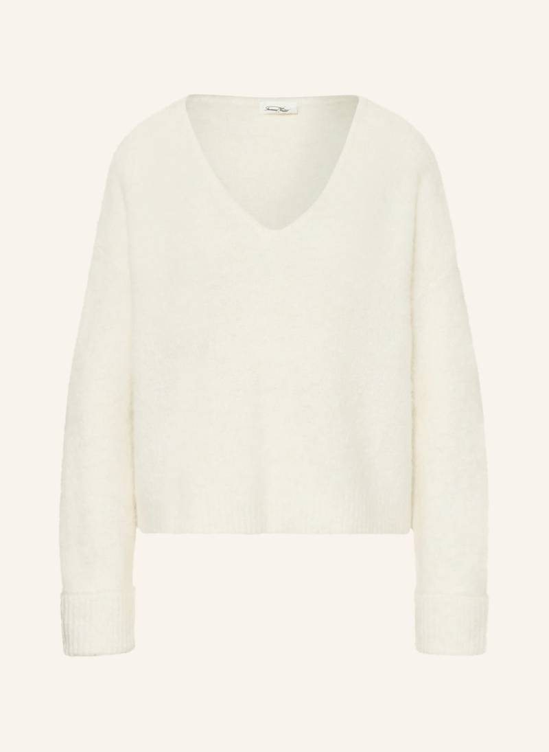 American Vintage Pullover East Mit Alpaka weiss von American vintage