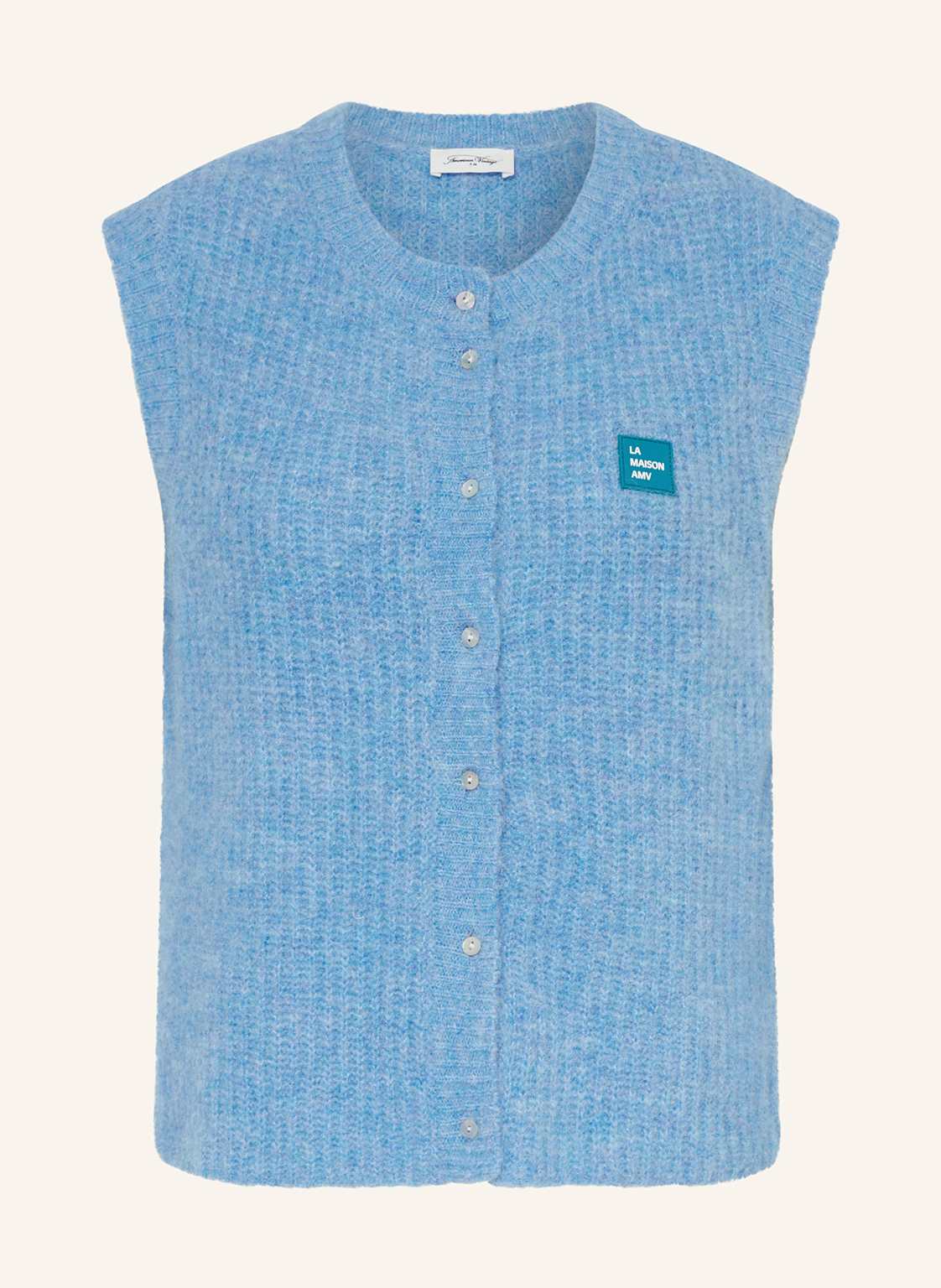 American Vintage Pullunder Knitvest blau American Vintage Pullunder Knitvest blau von American vintage