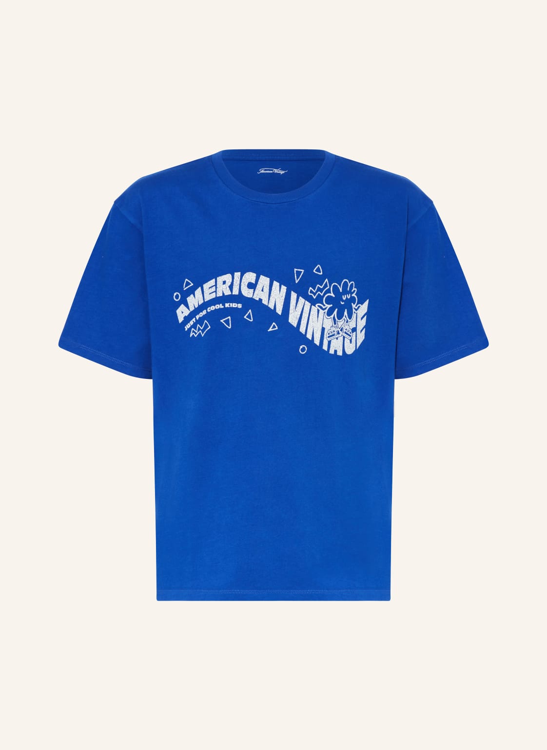 American Vintage T-Shirt blau von American vintage