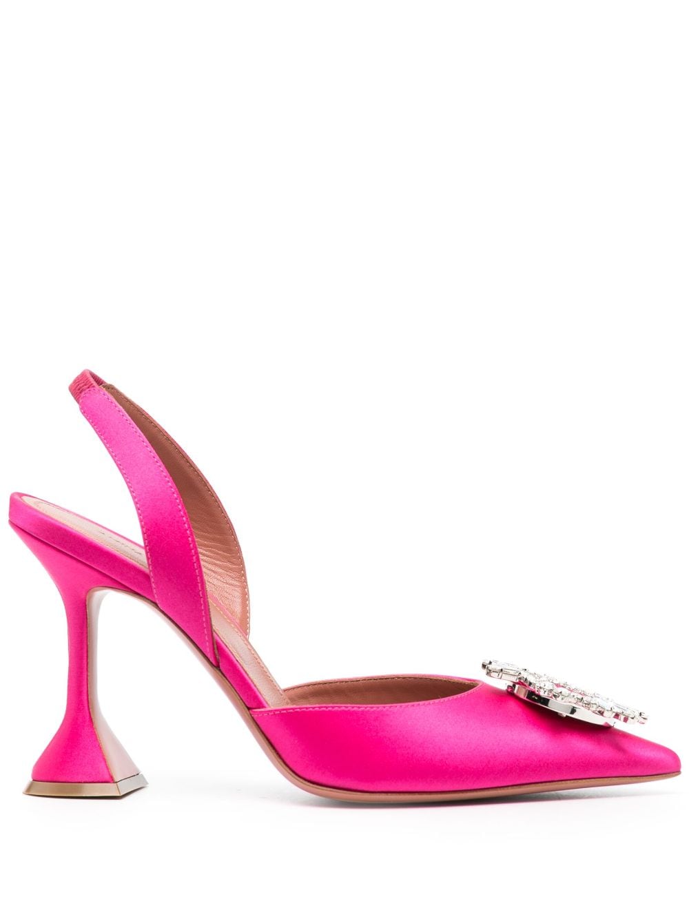 Amina Muaddi Begum 110mm pumps - Pink von Amina Muaddi