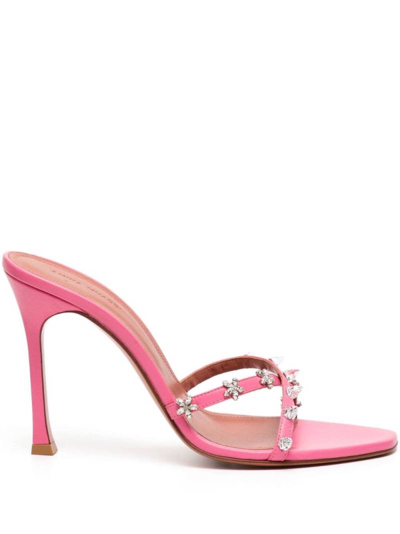 Amina Muaddi Felicia open-toe sandals - Pink von Amina Muaddi