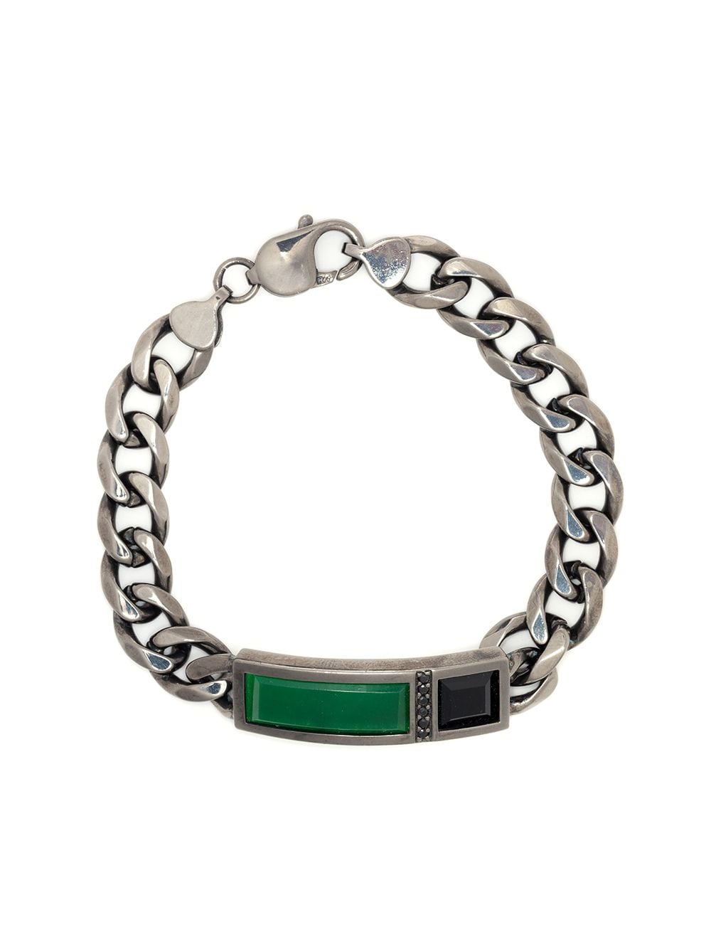 Amir Slama Amir Slama X Julio Okubo bracelet - Silver von Amir Slama