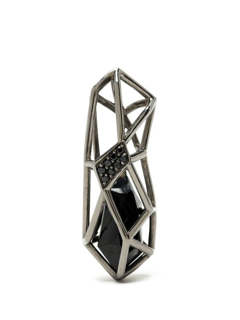 Amir Slama Amir Slama X Julio Okubo geometric charm - Black von Amir Slama