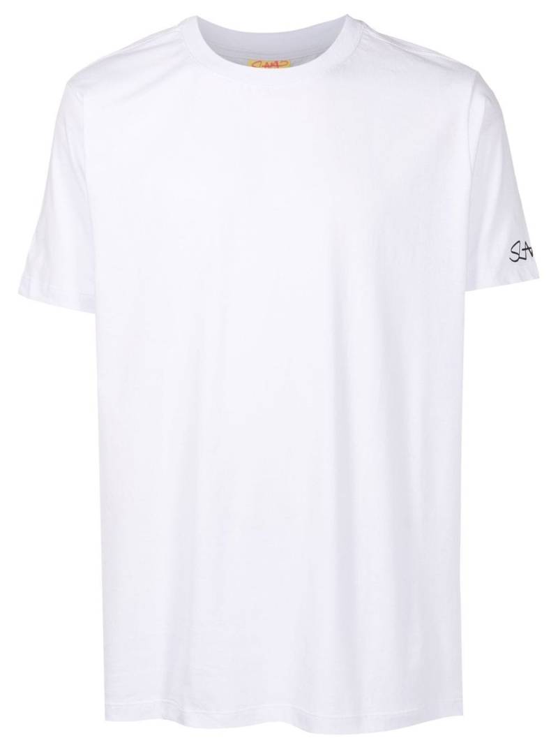 Amir Slama Angel Demon-print T-shirt - White von Amir Slama