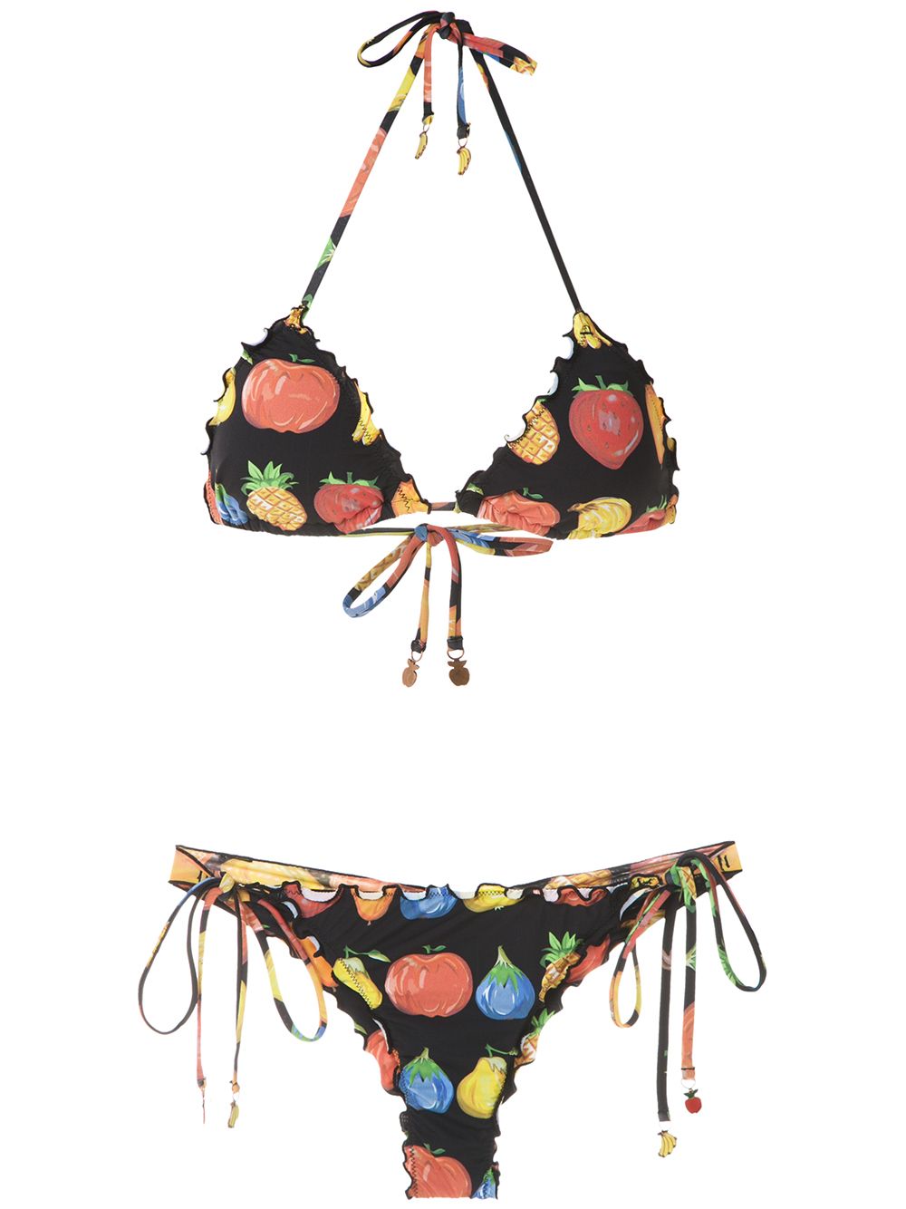 Amir Slama two-piece bikini set - Black von Amir Slama