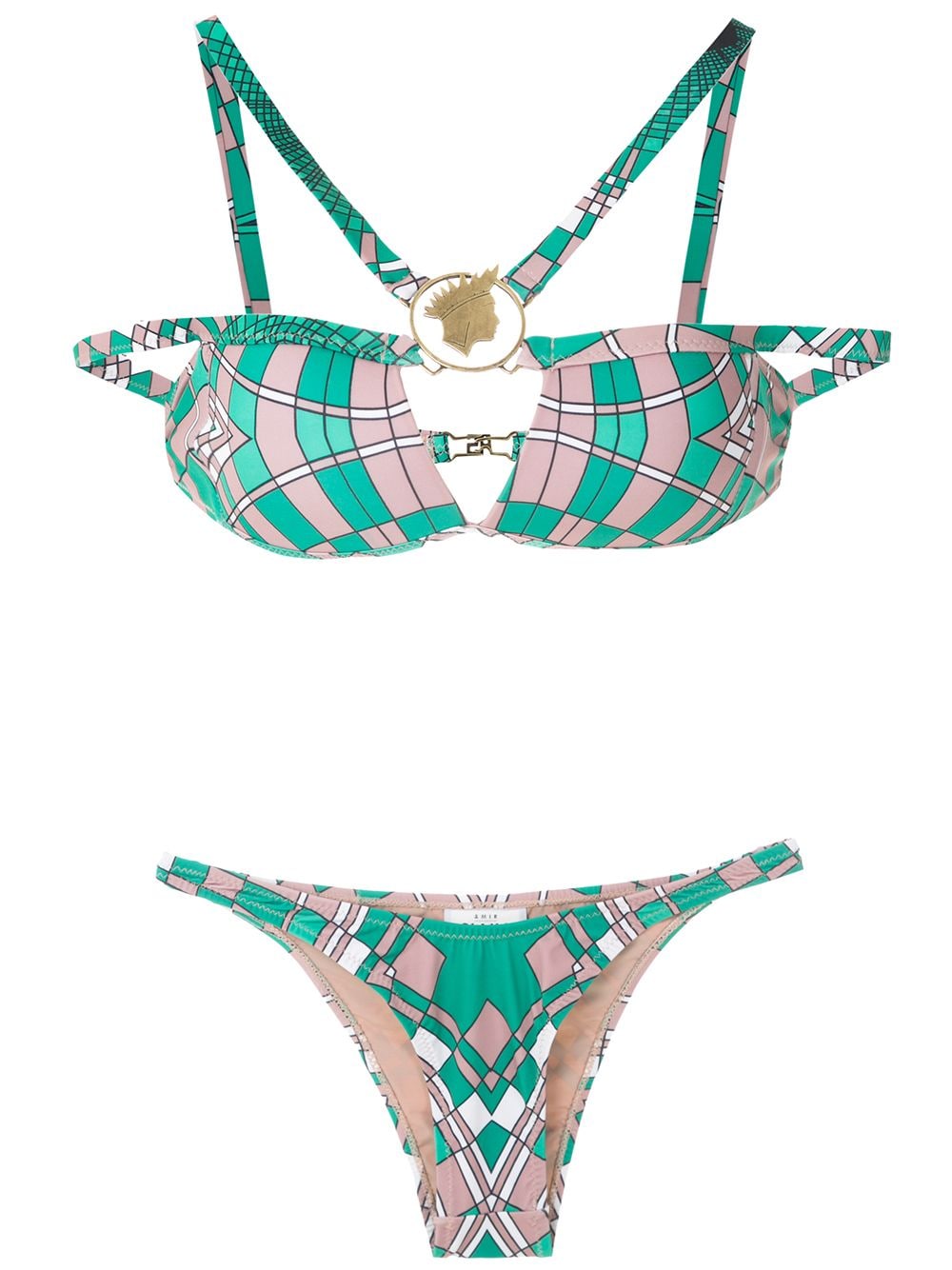 Amir Slama Havel bikini bottom - Green von Amir Slama