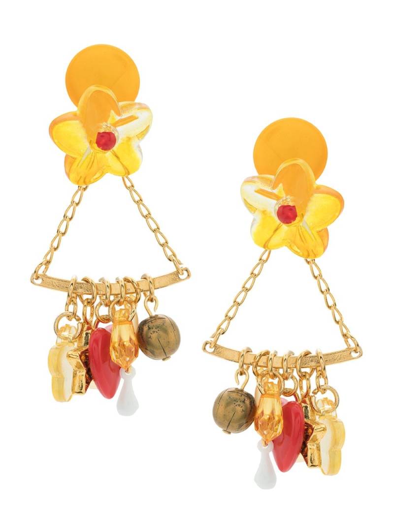 Amir Slama Penduricalho earrings - Yellow von Amir Slama