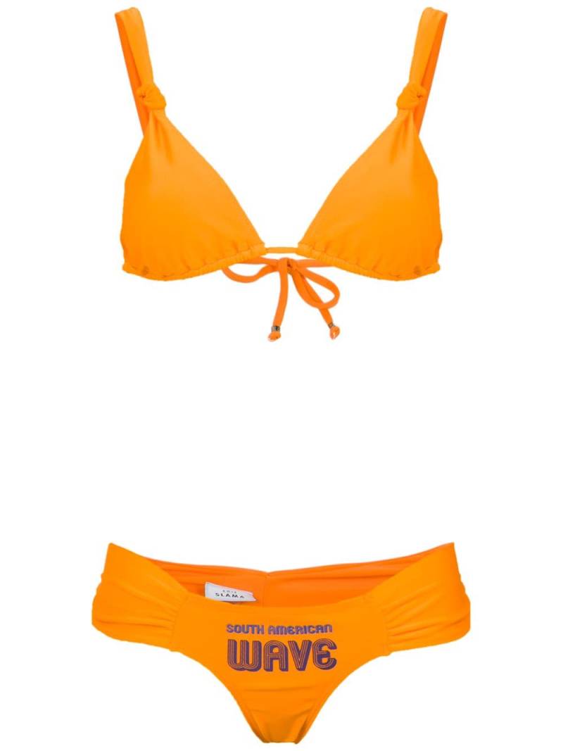 Amir Slama South American Wave bikini set - Orange von Amir Slama