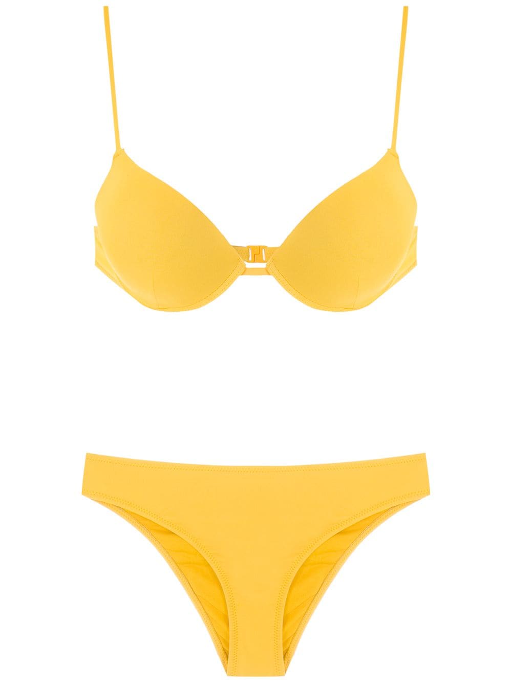 Amir Slama balconette bikini set - Yellow von Amir Slama