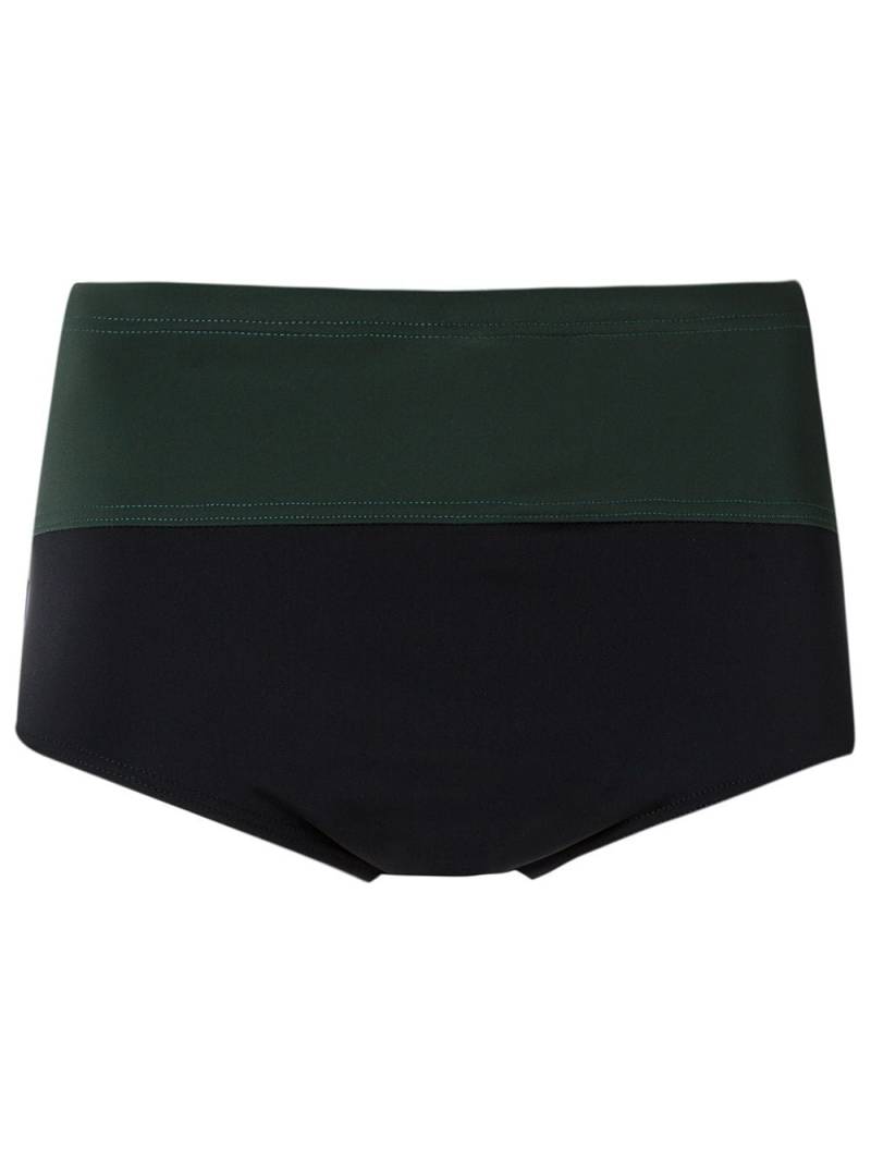 Amir Slama bicolor trunks - Black von Amir Slama