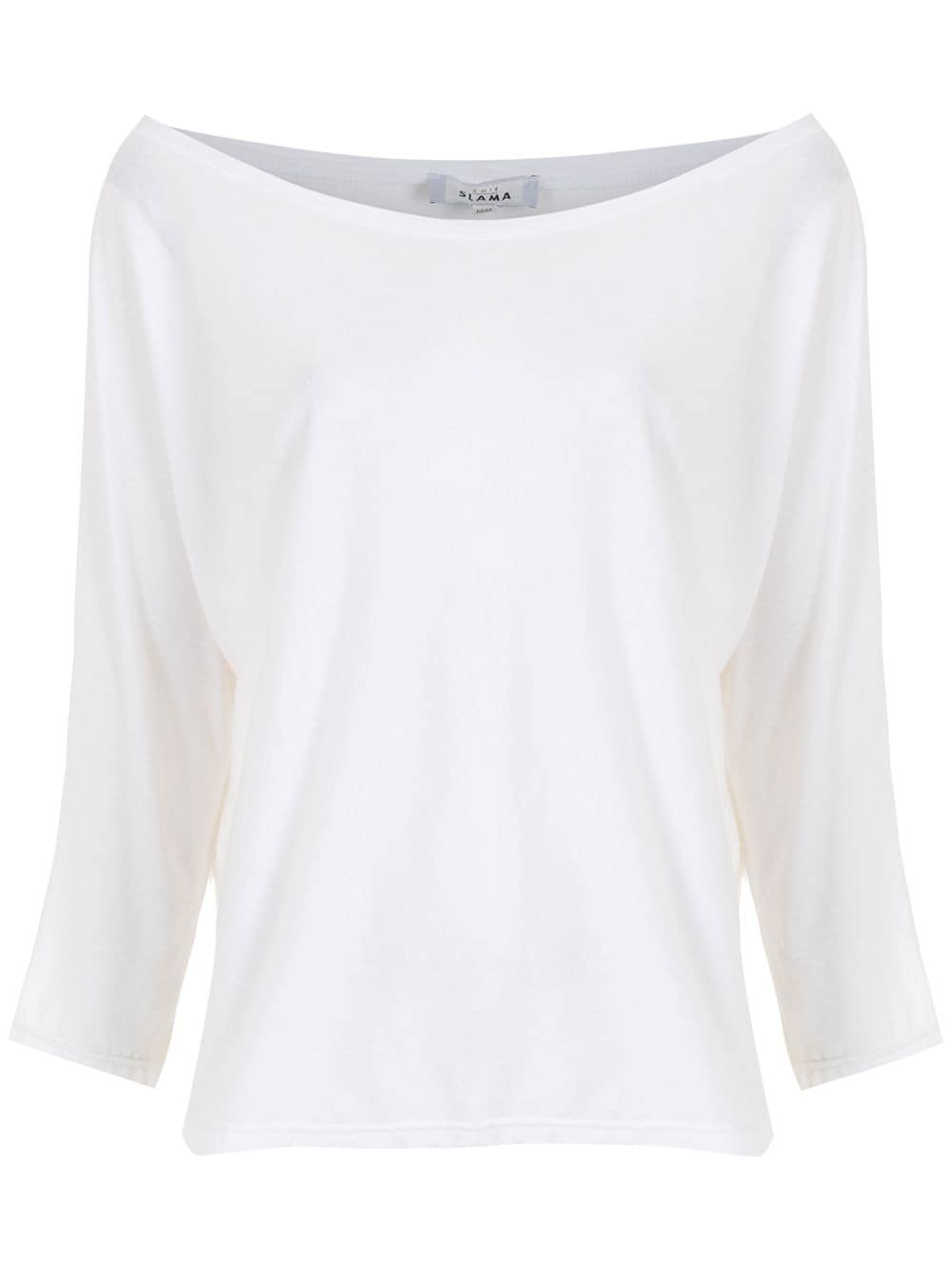 Amir Slama boat neck blouse - White von Amir Slama