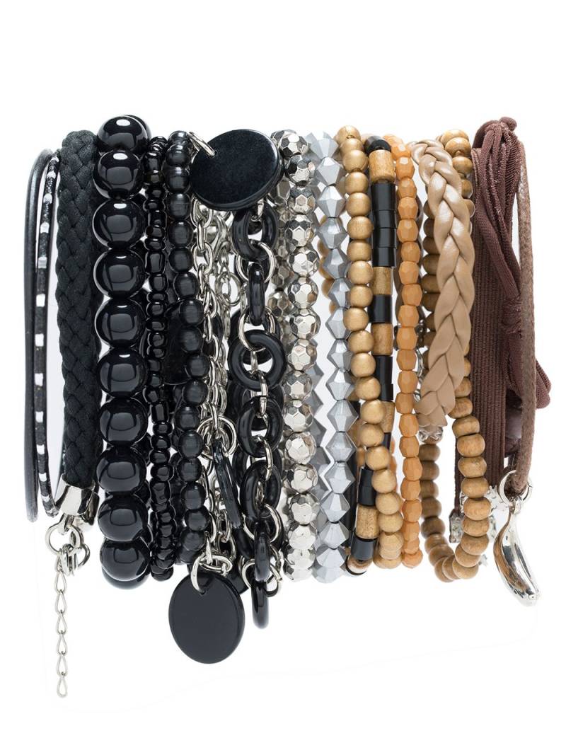 Amir Slama bracelets set - Black von Amir Slama