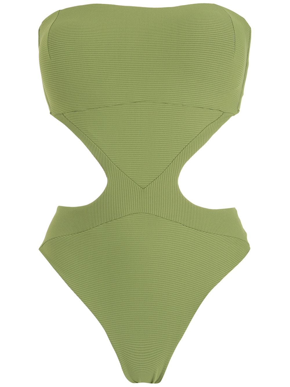 Amir Slama cutout swimsuit - Green von Amir Slama