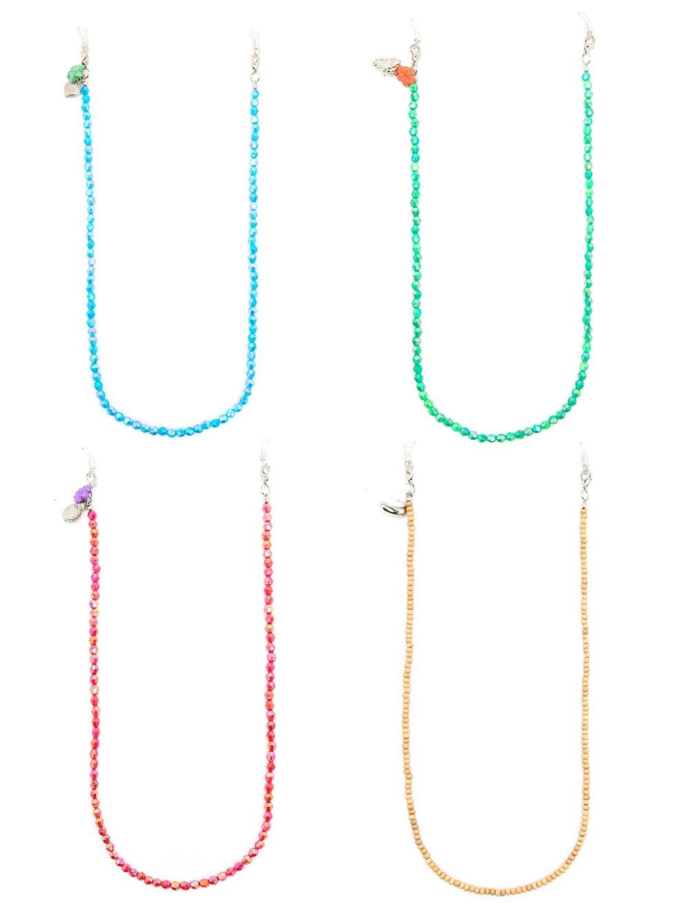 Amir Slama set of four multi-function straps - Multicolour von Amir Slama