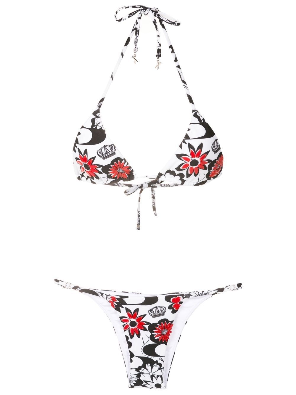 Amir Slama floral-print bikini set - Multicolour von Amir Slama