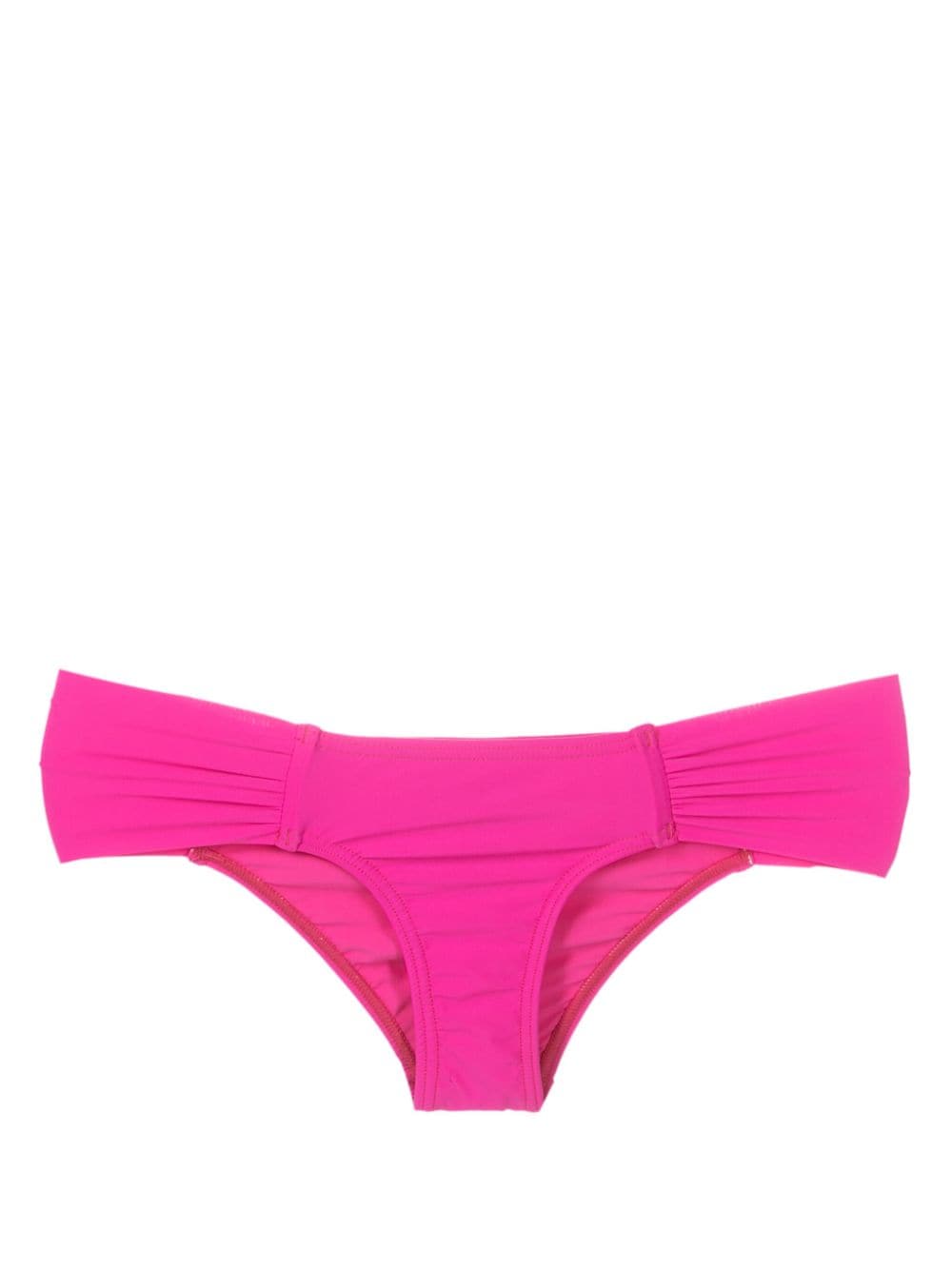 Amir Slama gathered low-waisted bikini bottoms - Pink von Amir Slama