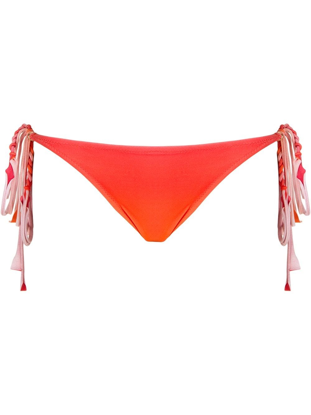 Amir Slama gradient bikini bottom - Red von Amir Slama