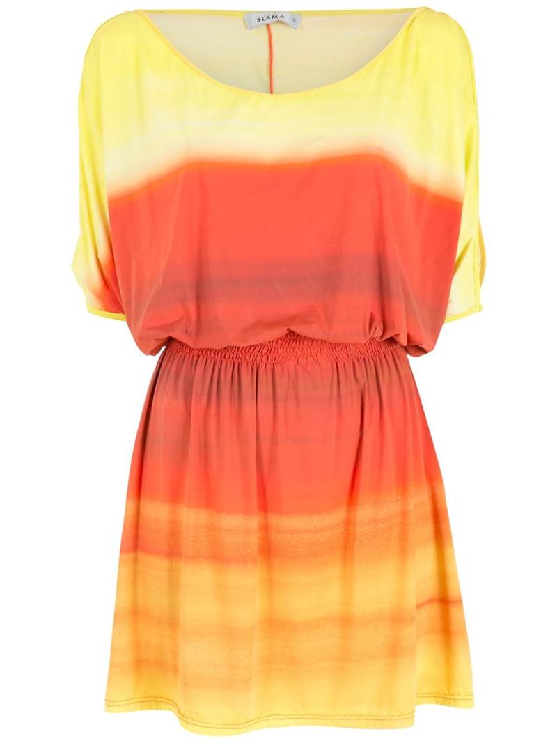 Amir Slama gradient dress - Orange von Amir Slama