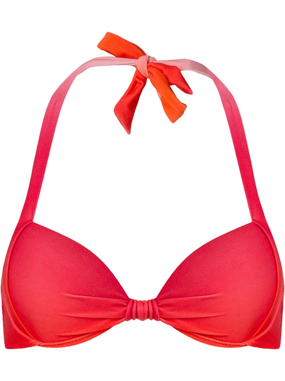 Amir Slama halterneck bikini top - Red von Amir Slama