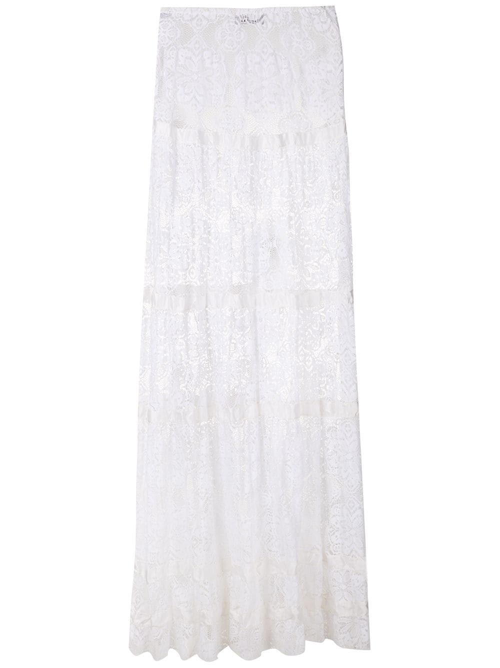 Amir Slama lace maxi skirt - White von Amir Slama