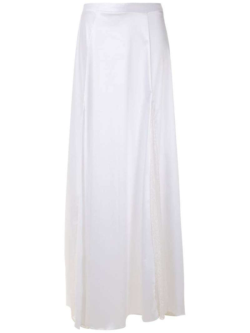 Amir Slama lace panels maxi skirt - White von Amir Slama