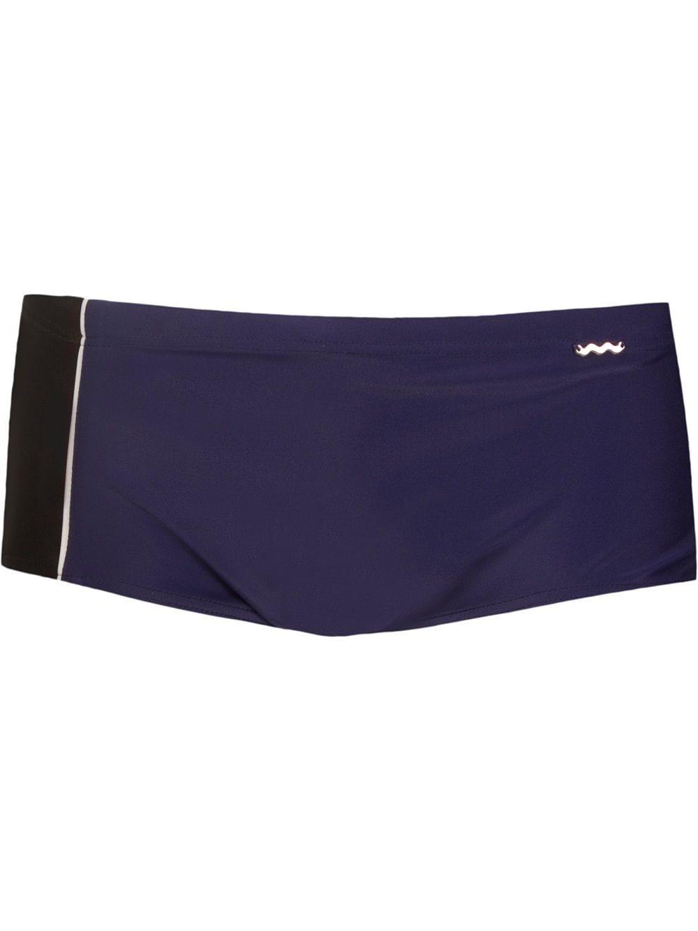 Amir Slama panelled swimming trunks - Blue von Amir Slama