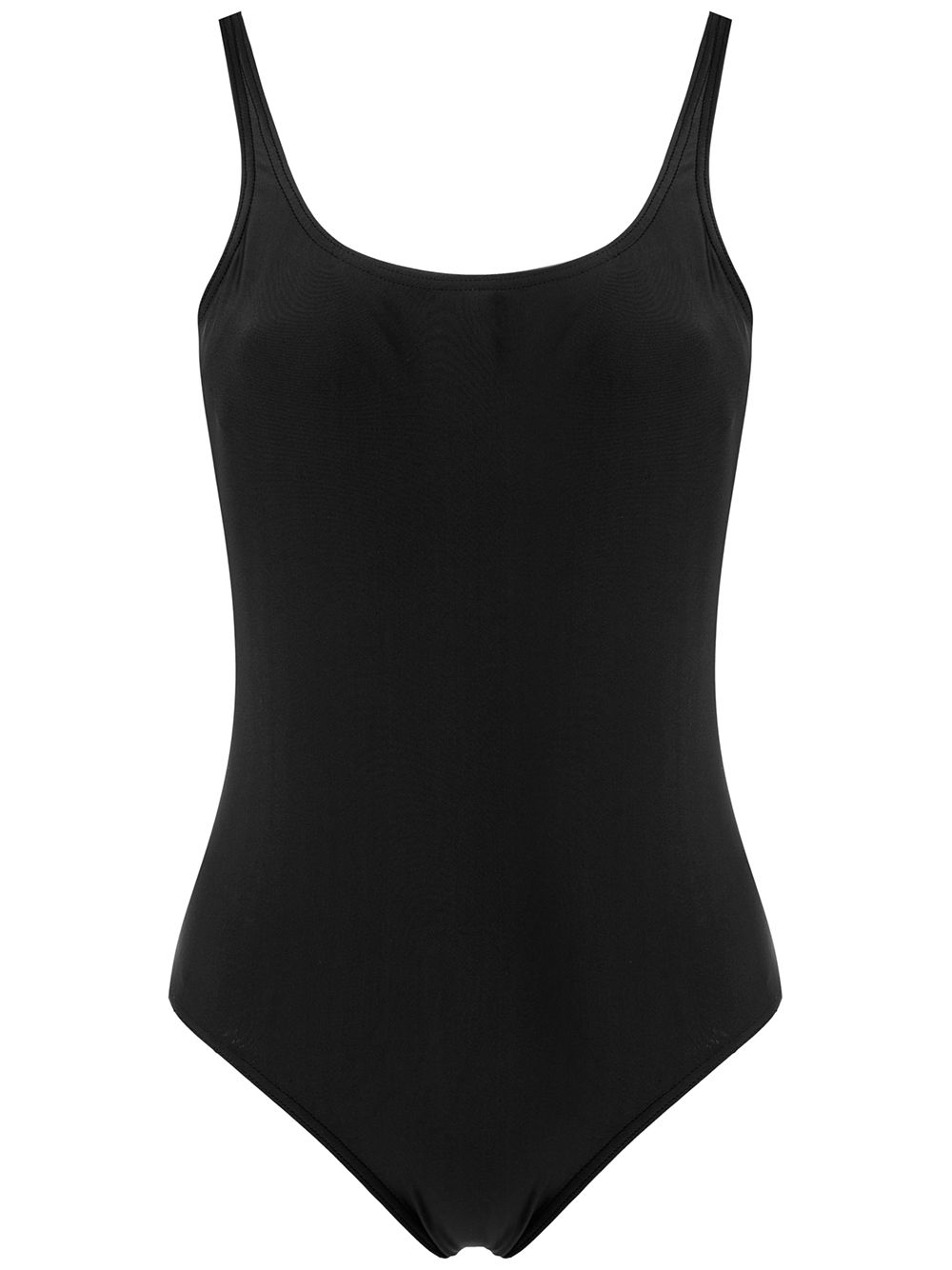 Amir Slama plain plunging back one-piece - Black von Amir Slama