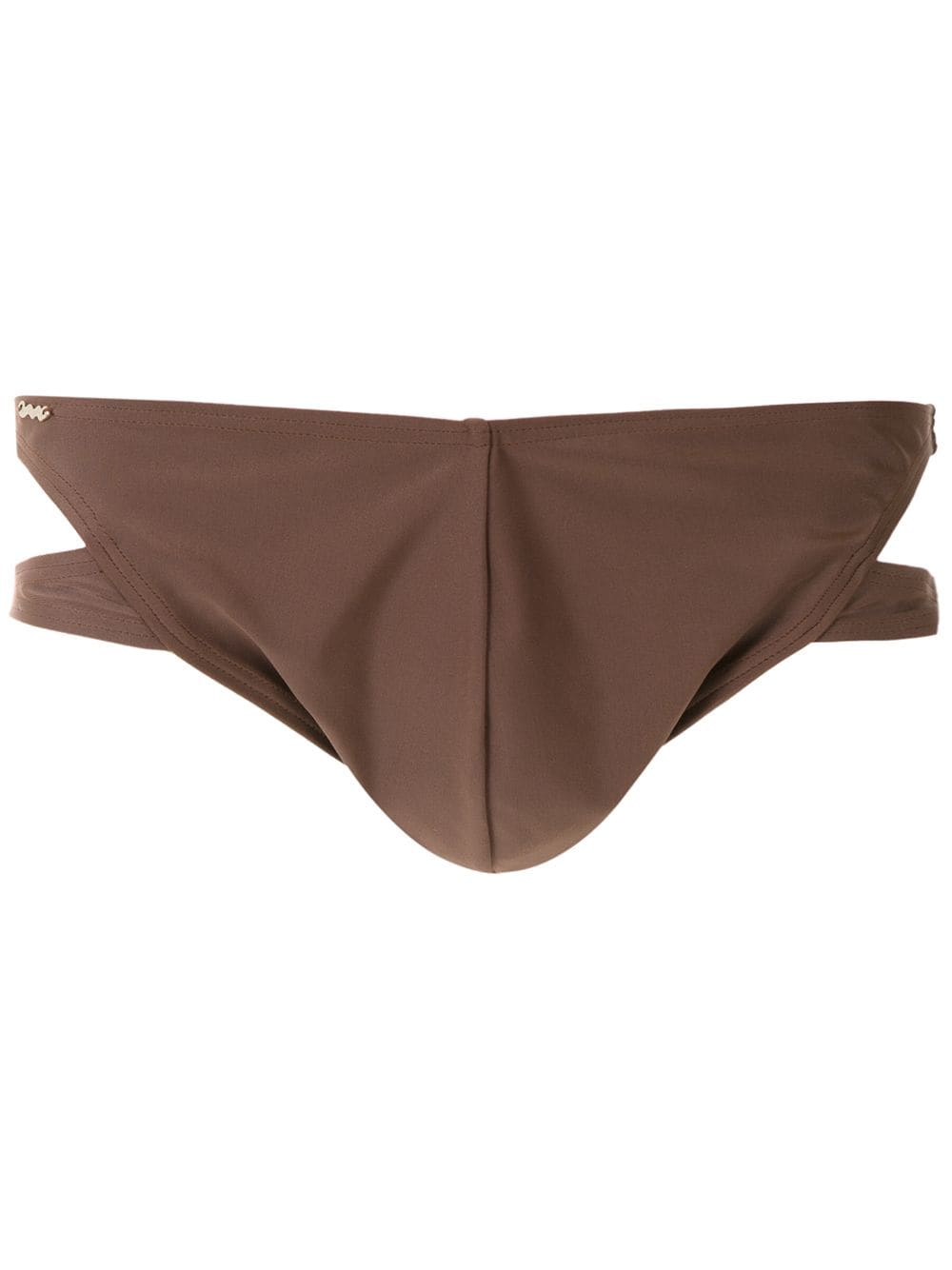 Amir Slama plain trunks - Brown von Amir Slama